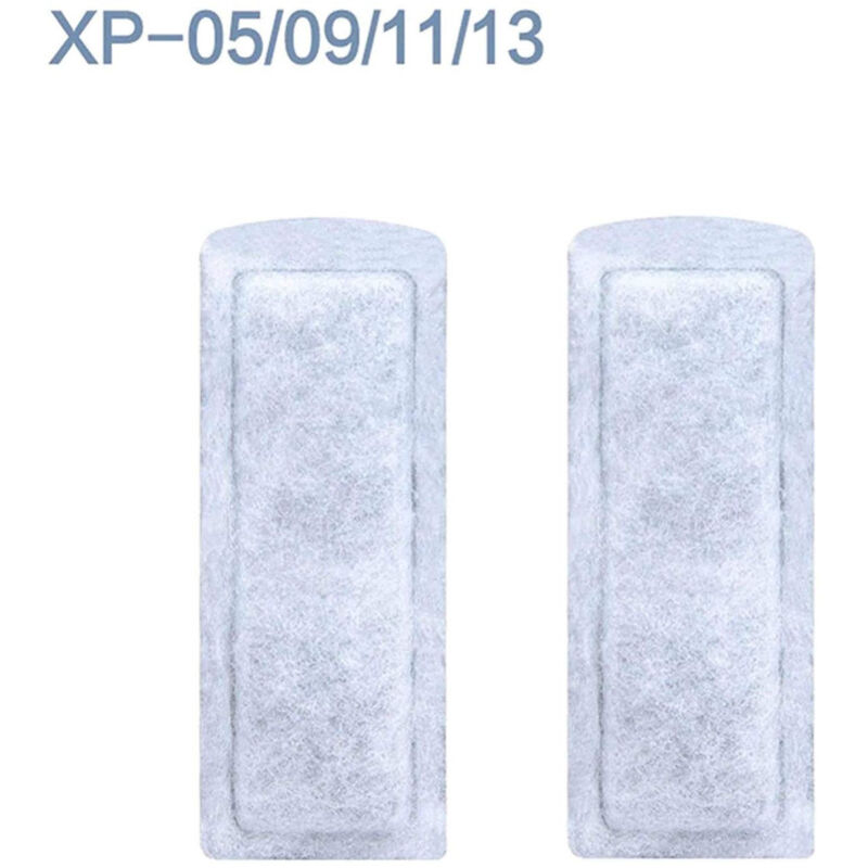 foto del prodotto trade shop traesio set 2 pezzi filtro spugna carbone attivo glb 01 cotone biochimica sostituzione 