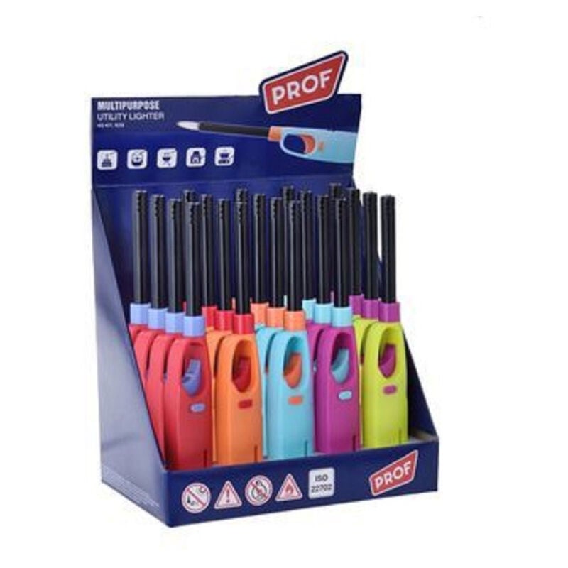 foto del prodotto trade shop traesio set 20 pz accendino accendigas multiuso multipurpose utility lighters 40411639 