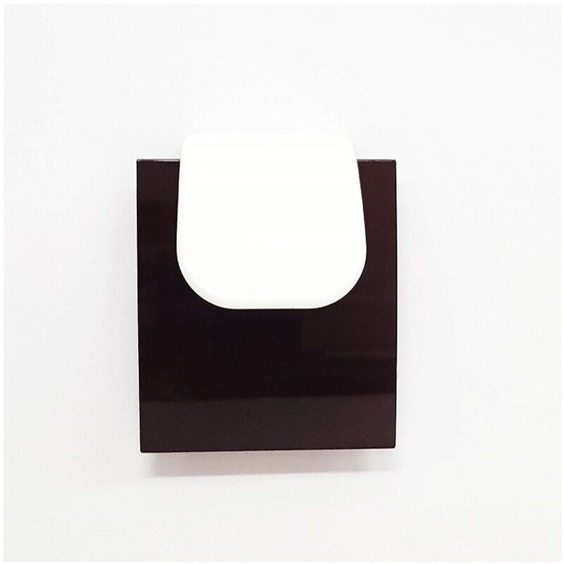 foto del prodotto trade shop traesio - set 2pz gancio adesivo 2.5kg 6x6x4cm plastica guardaroba appendiabiti bambini cucina -