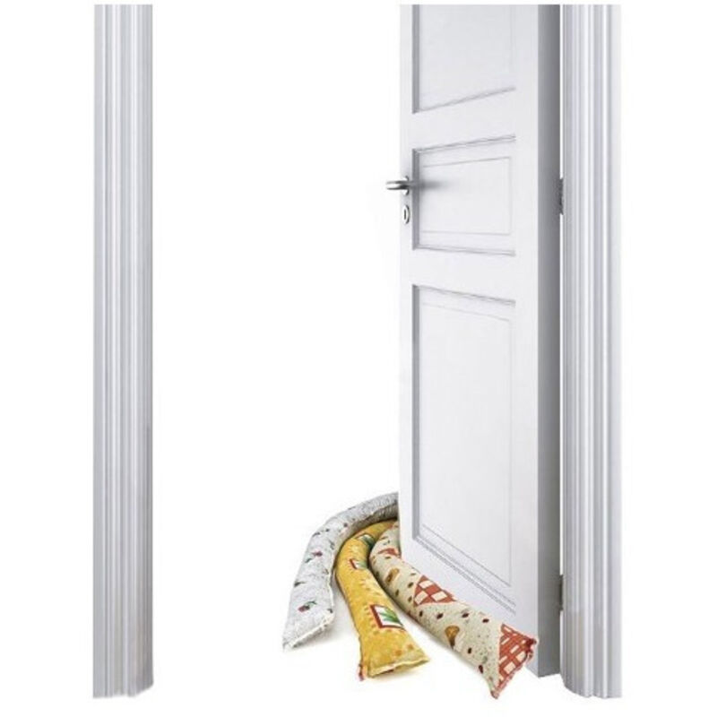 foto del prodotto trade shop traesio set 3 paraspifferi per porte e finestre colorati da 130 cm parafreddo antivento 