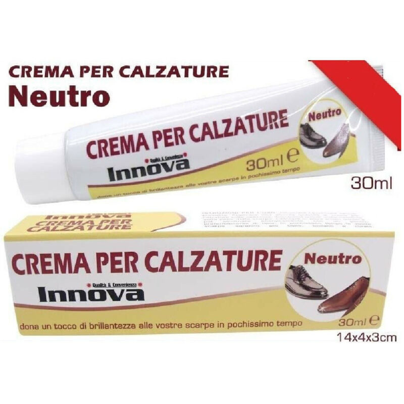foto del prodotto trade shop traesio set 3 pezzi crema lucidante per scarpe pelle classiche lucido neutro 30 ml 