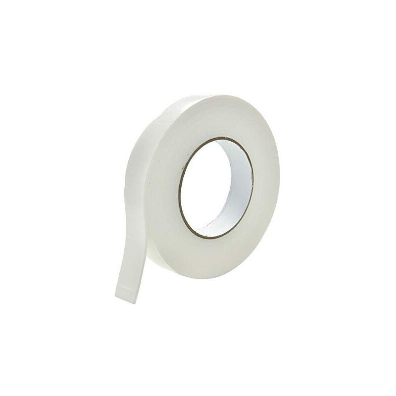 foto del prodotto trade shop traesio set 3 pezzi nastro biadesivo gommato bianco 1.8x2.5m guarnizione porte finestre 