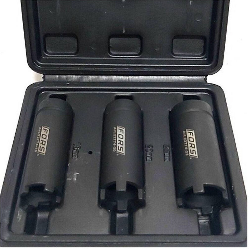 foto del prodotto trade shop traesio set 3 pz chiave smonta e blocca dadi frizione moto manicotti quattro denti 22774 