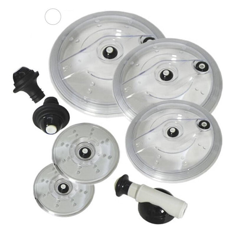 foto del prodotto trade shop traesio set 5 copri pentola per sottovuoto sotto vuoto coperchio pentole o contenitori 
