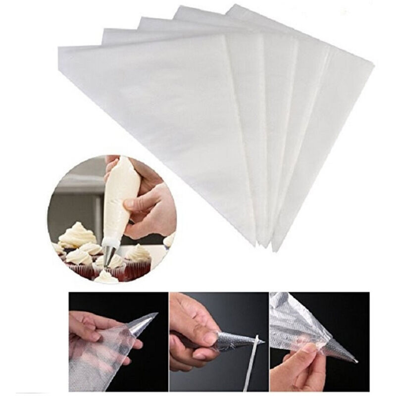 foto del prodotto trade shop traesio set 50 saccapoche monouso sacca per pasticcere sac a poche cake design da 33cm 