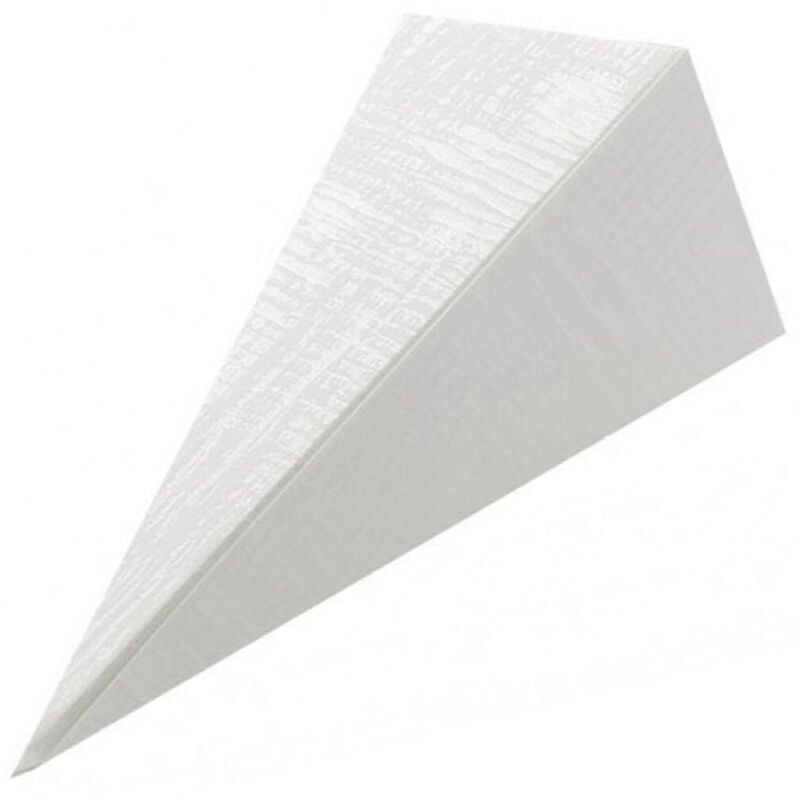foto del prodotto trade shop traesio set coni cono bianco bomboniera nascita matrimoni compleanno portaconfetti riso 