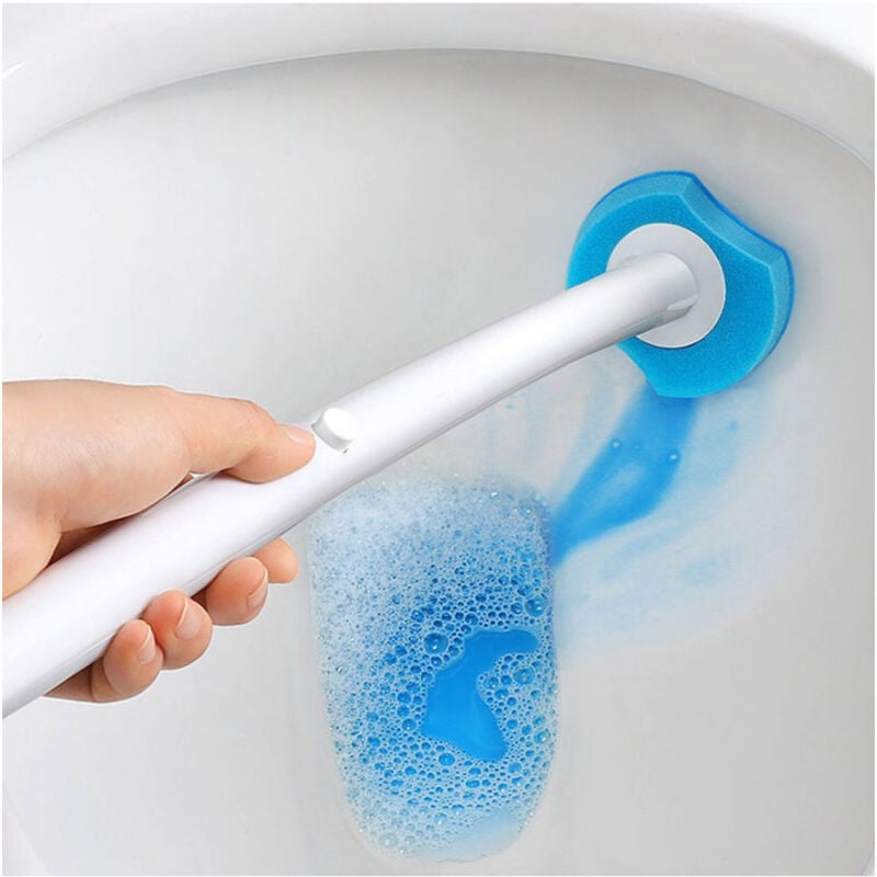 foto del prodotto trade shop traesio set testine ricambio scopino wc autopulente intelligente usa e getta ricariche 