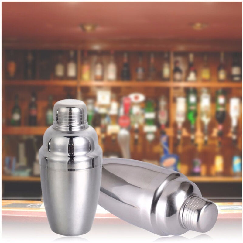 foto del prodotto trade shop traesio - shaker da 530 ml per cocktail barman bartender acciaio inox bar martini saliera -