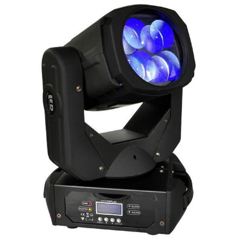 foto del prodotto trade shop traesio sharpy super beam led 4x25 100w come 5r 2r effetti multi fascio ac powercon 