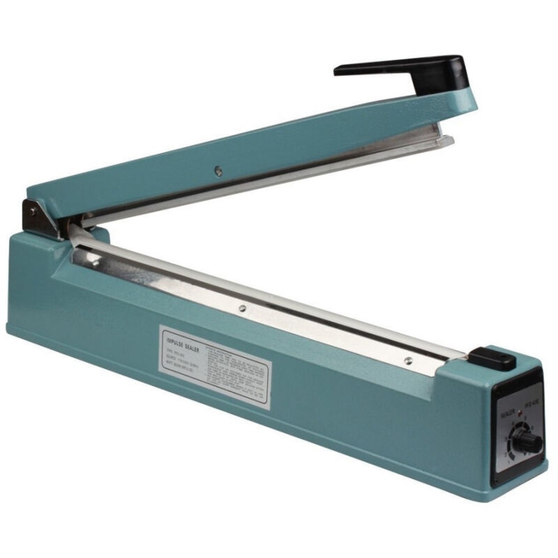 foto del prodotto trade shop traesio sigilla buste sacchetti 400mm professionale a caldo per busta 600w 16 pfs 400 