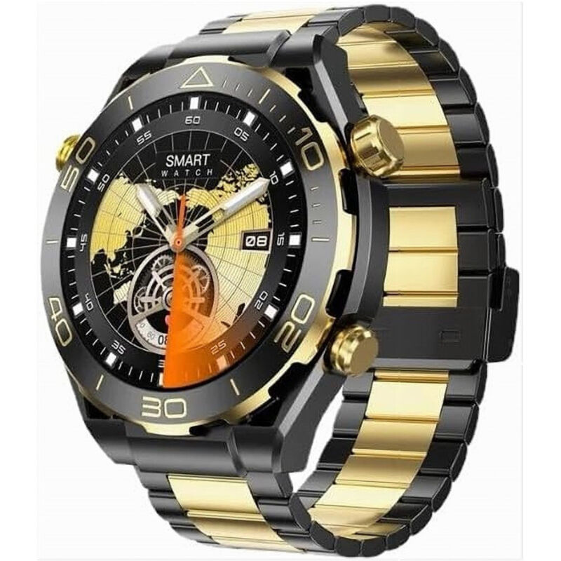 foto del prodotto trade shop traesio smartwatch z91 pro max schermo amoled impermeabile ip68 bussola ricarica wireless 