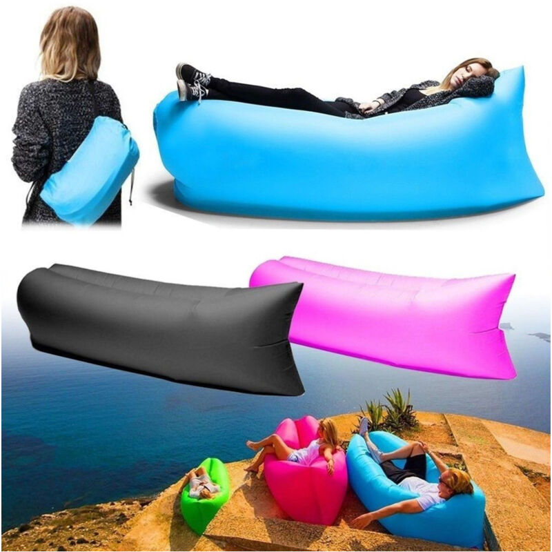 foto del prodotto trade shop traesio sofa sacco gonfiabile materassino spiaggia aria relax piscina divano amaca pouf 