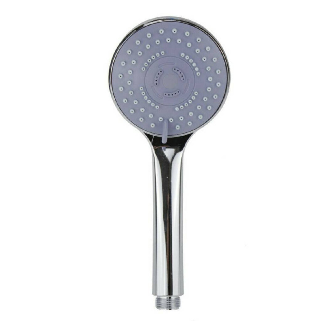 foto del prodotto trade shop traesio soffione doccia e vasca cromato in abs multigetto funzione anticalcare 11cm 1 2 