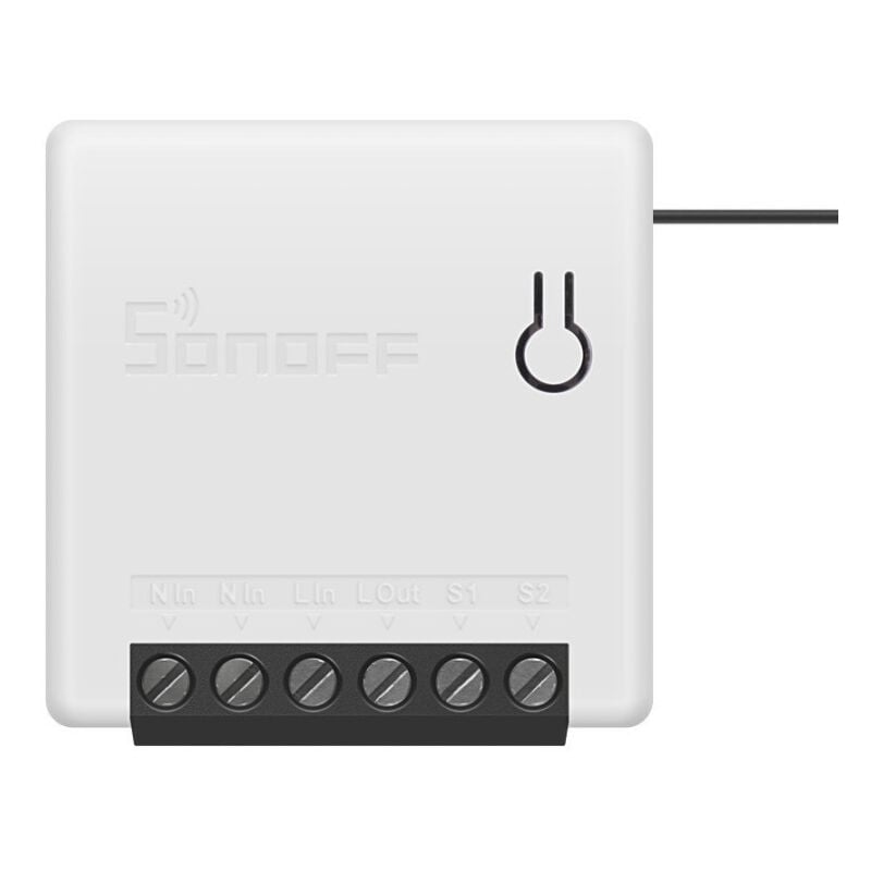foto del prodotto trade shop traesio sonoff mini 2 way diy intelligent interruttore smart switch con google home n2f9 