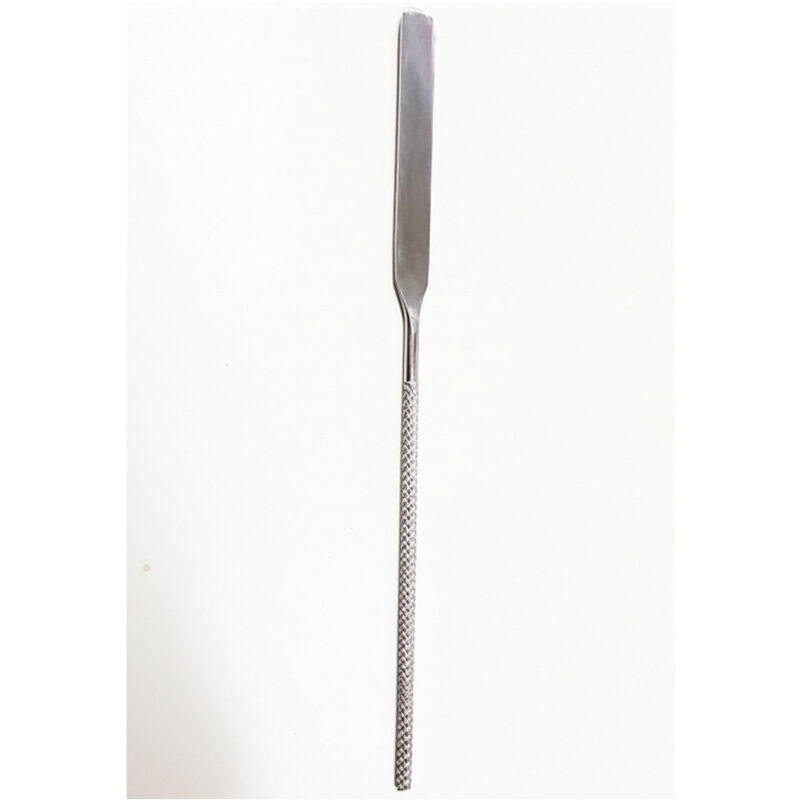 foto del prodotto trade shop traesio spatola professionale in acciaio inox stendicera dritto spalmacera depilazione 