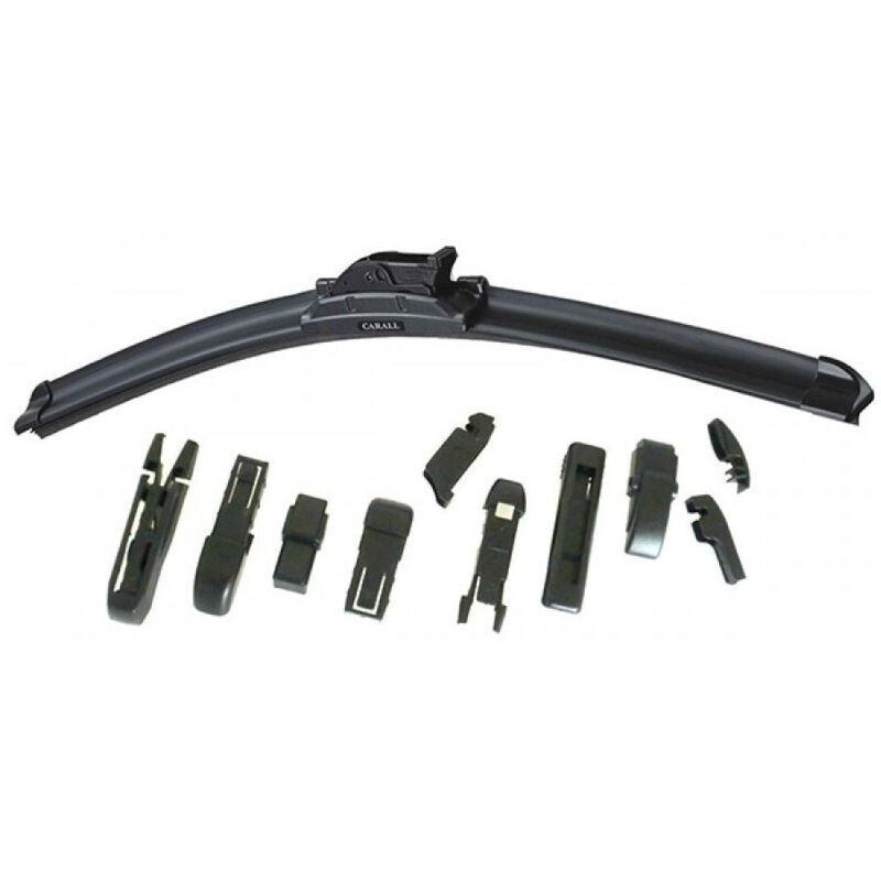 foto del prodotto trade shop traesio - spazzola spazzole tergicristalli universali per auto ricambio flat - -18' 450 mm -
