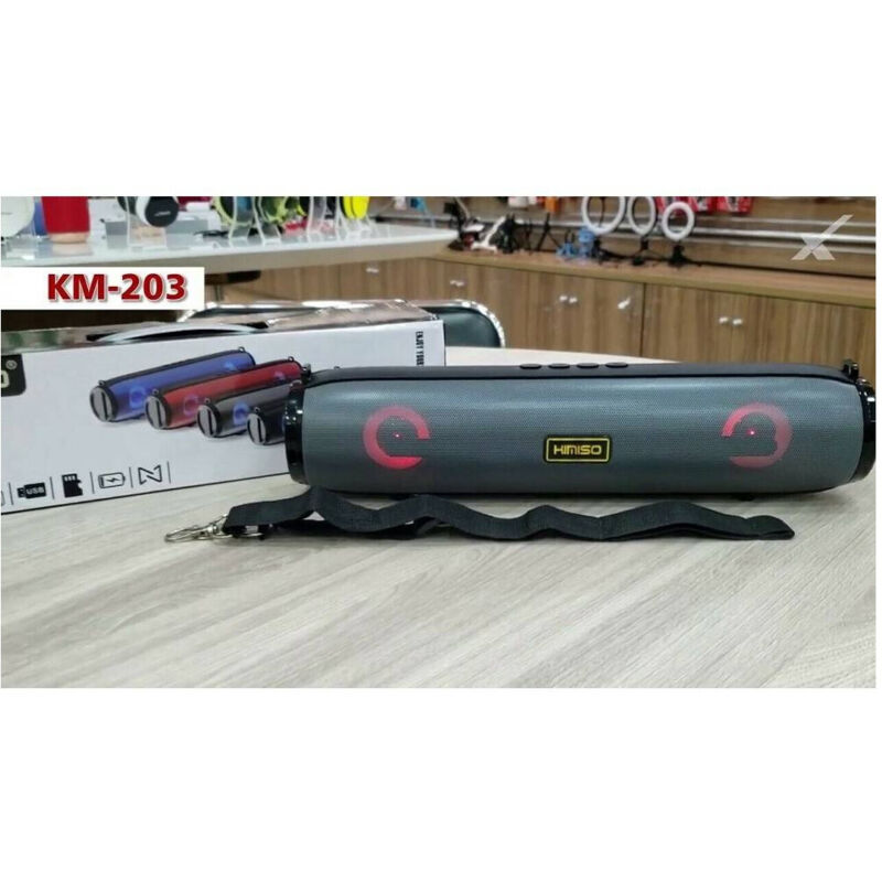 foto del prodotto trade shop traesio speaker cassa altoparlante bluetooth 5.0 km 203 vivavoce radio fm portatile 