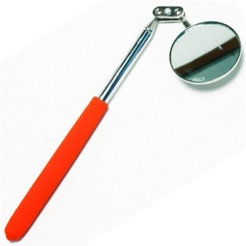 foto del prodotto trade shop traesio specchio per ispezione con manico allungabile telescopico con testa orientabile 