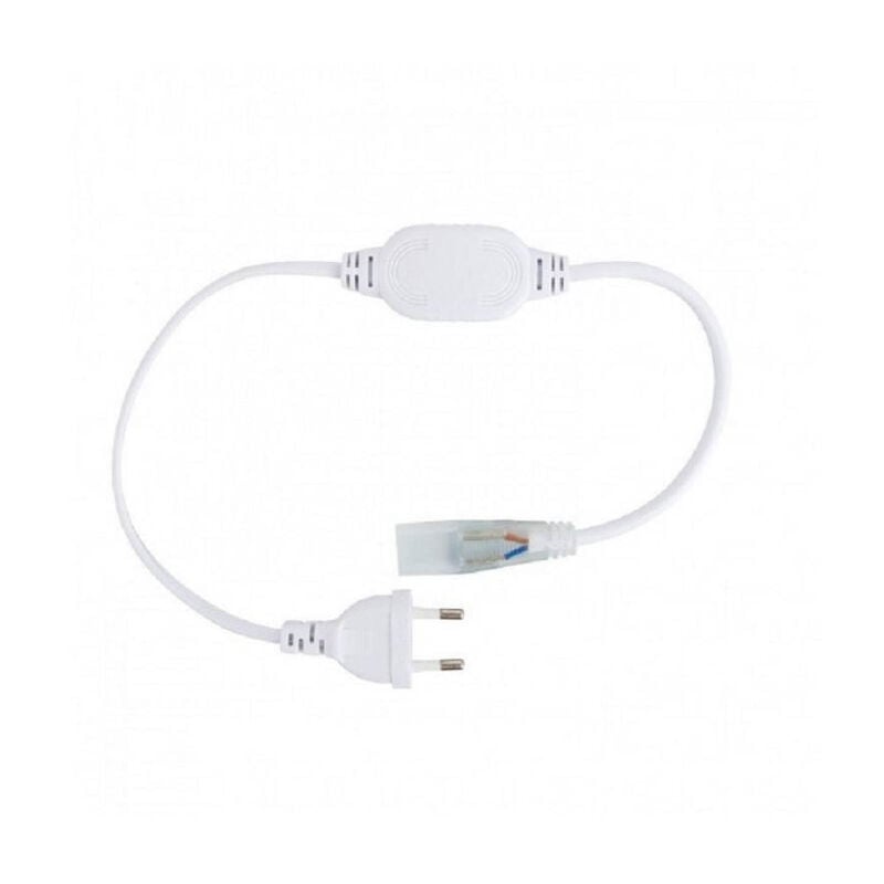 foto del prodotto trade shop traesio spina per strisce led da 12 mm 220v presa di accensione strip led s 220v 12 