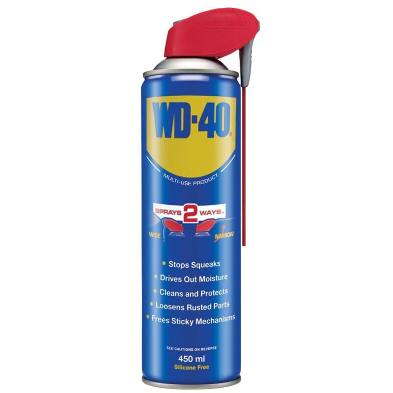 foto del prodotto trade shop traesio spray lubrificante multifunzione wd40 sbloccante pulitore 450ml smart wd 40 