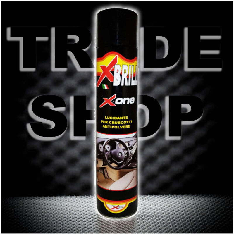 foto del prodotto trade shop traesio spray lucidante pulisci lucida cruscotto antipolvere per auto camper cruscotti 