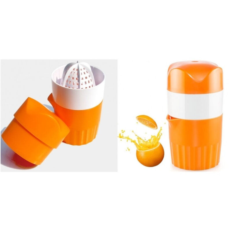 foto del prodotto trade shop traesio spremi premi agrumi arancia juicer manuale con contenitore limoni arance cucina 