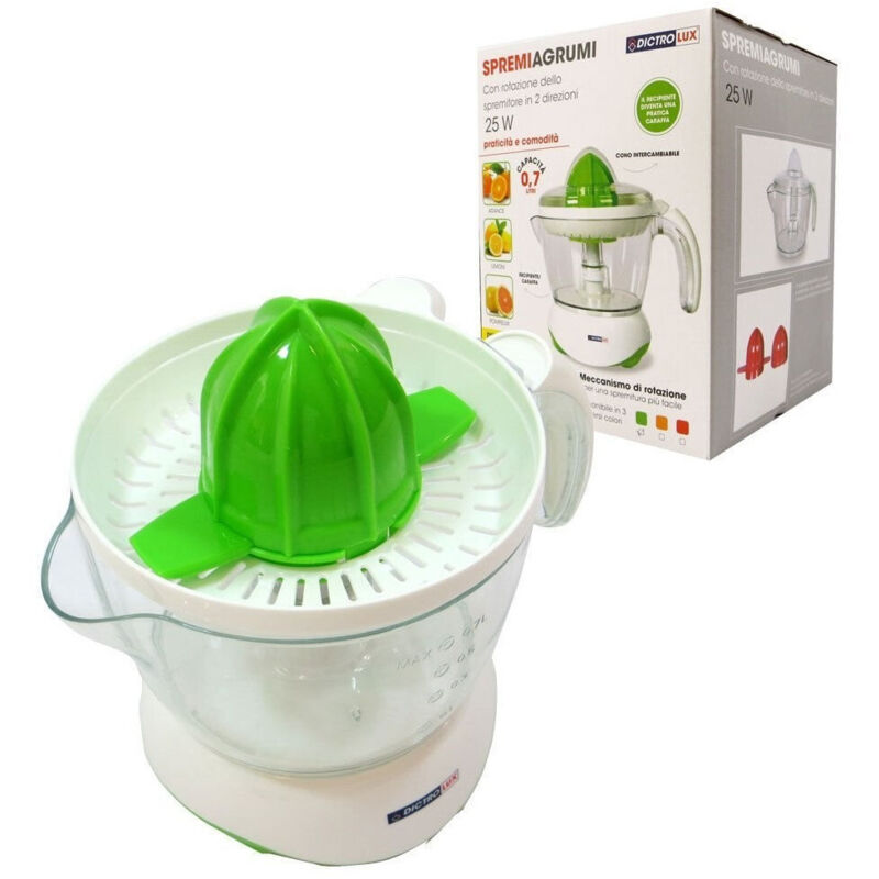 foto del prodotto trade shop traesio spremiagrumi 25w per la cucina elettrico spremute succo frutta agrumi 