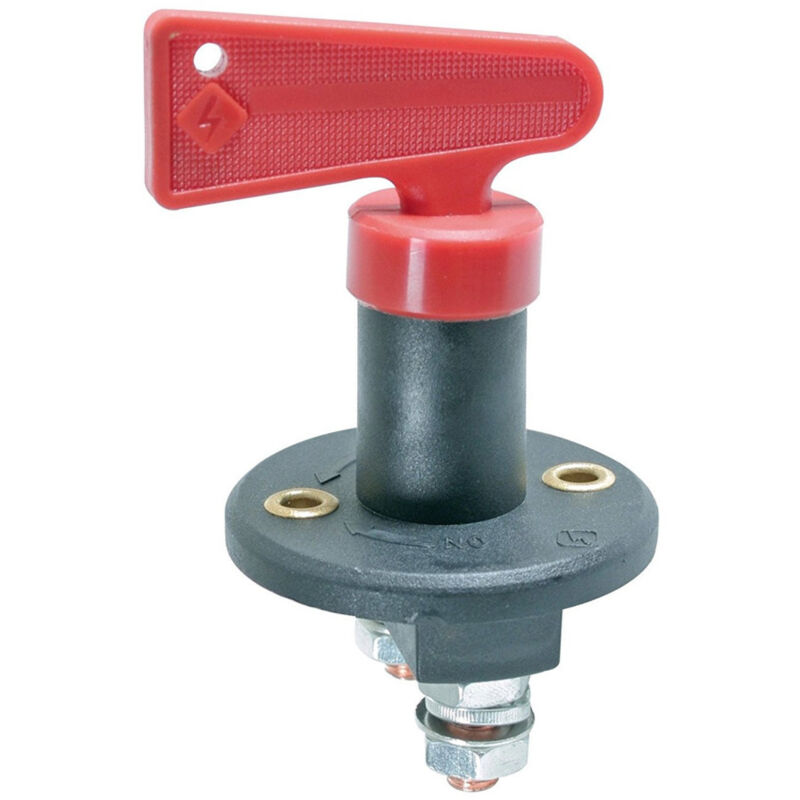 foto del prodotto trade shop traesio staccabatteria con chiave 12 volt nautica camper auto interruttore switch 