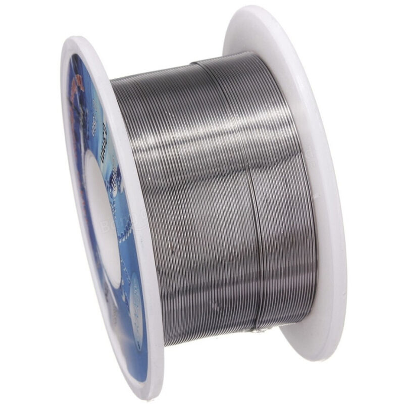 foto del prodotto trade shop traesio stagno bobina saldatura per elettronica 1,5mm 40 grammi flussante 1,2 