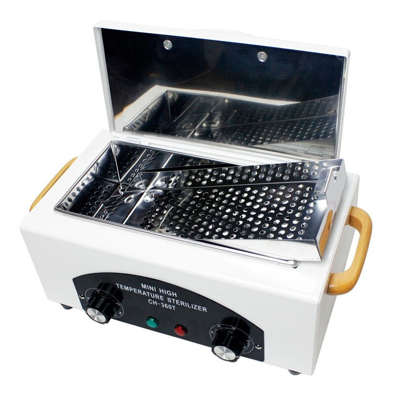 foto del prodotto trade shop traesio sterilizzatore a secco professionale con temperatore sterilizzatrice ch 360t 