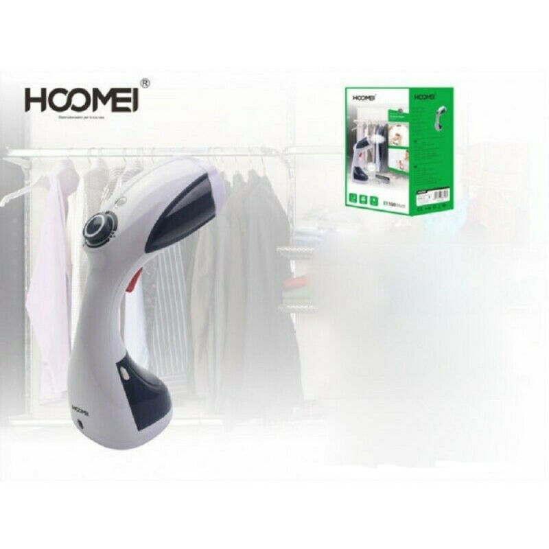 foto del prodotto trade shop traesio stiratrice a vapore portatile 1100w 200ml piastra in acciaio autonomia in 8 min. 