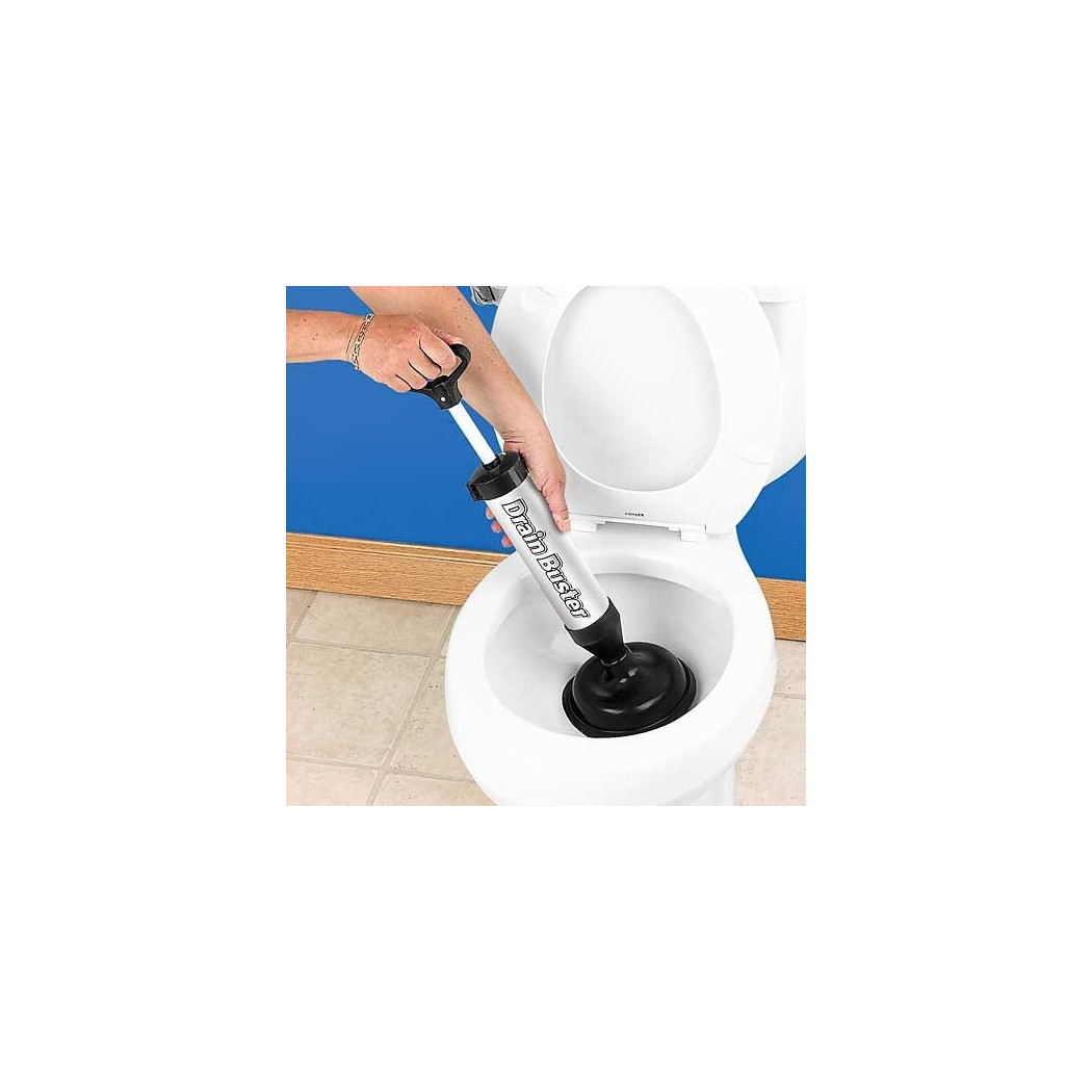 foto del prodotto trade shop traesio sturalavandino scarichi e wc a pompa manuale sturatubi a pressione drain buster 