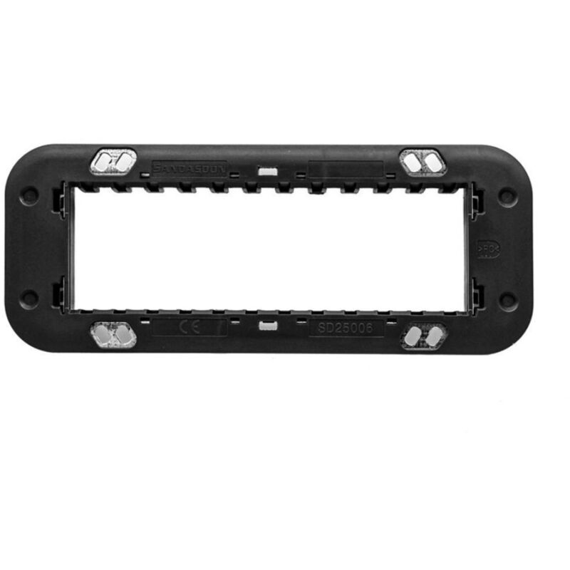foto del prodotto trade shop traesio supporto 3m 4m 6m per scatole 3 4 6 moduli compatibile bticino axolute 6 fori 