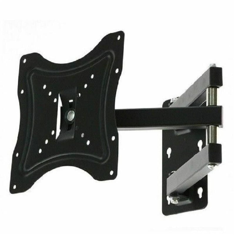 foto del prodotto trade shop traesio supporto braccio staffa a muro a parete per tv lcd plasma 14 a 42 pollici 