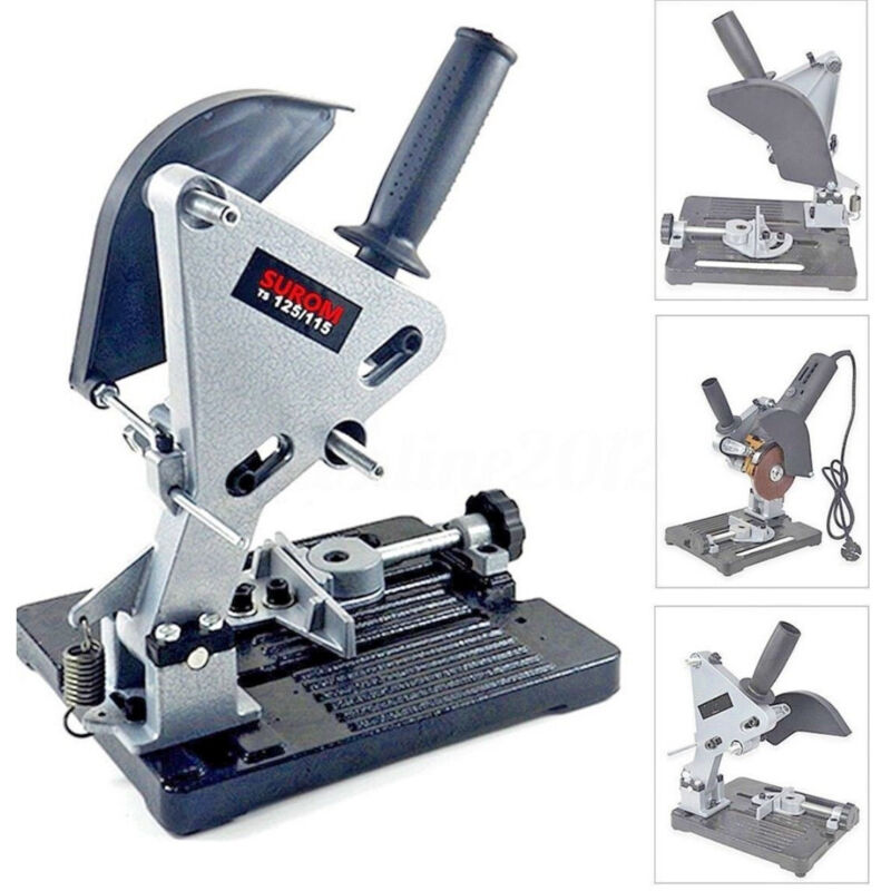 foto del prodotto trade shop traesio supporto da banco per mini smerigliatrice angolare 125 115 troncatrice metallo 