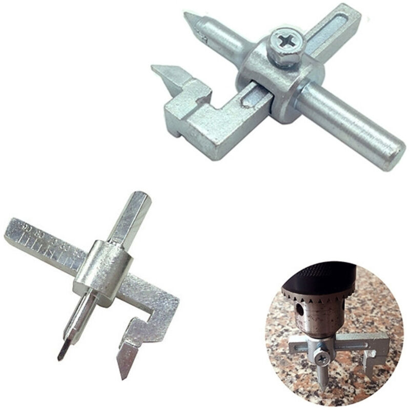 foto del prodotto trade shop traesio taglia piastrelle tondo regolabile punta trapano rotondo incisore casa bricolage 