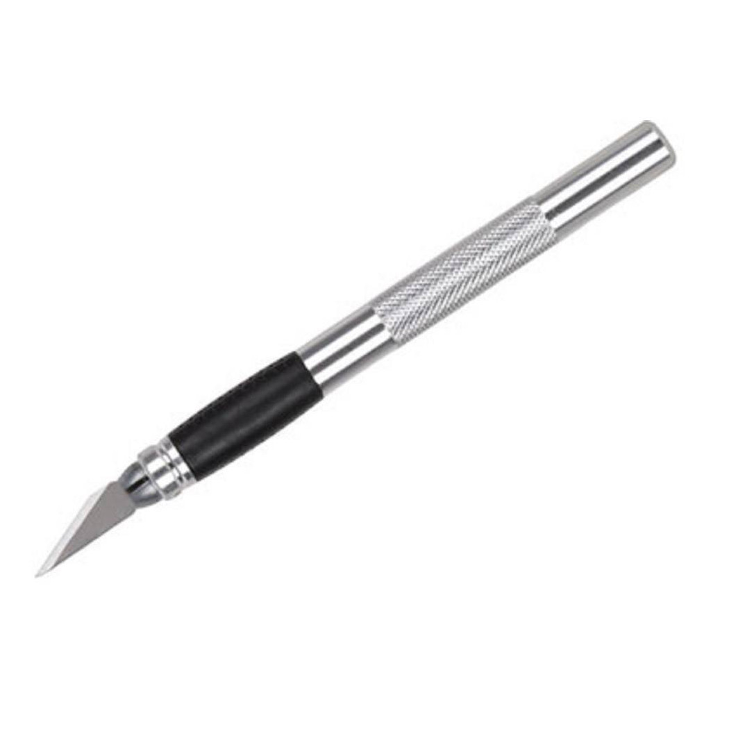 foto del prodotto trade shop traesio tagliabalsa per modellismo taglierino precisione cutter coltello bisturi 