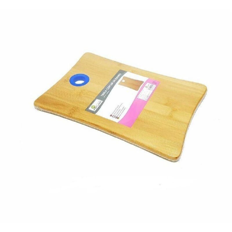 foto del prodotto trade shop traesio tagliere in legno naturale tagliare verdure salumi carne bamb 25 x 17 cm 