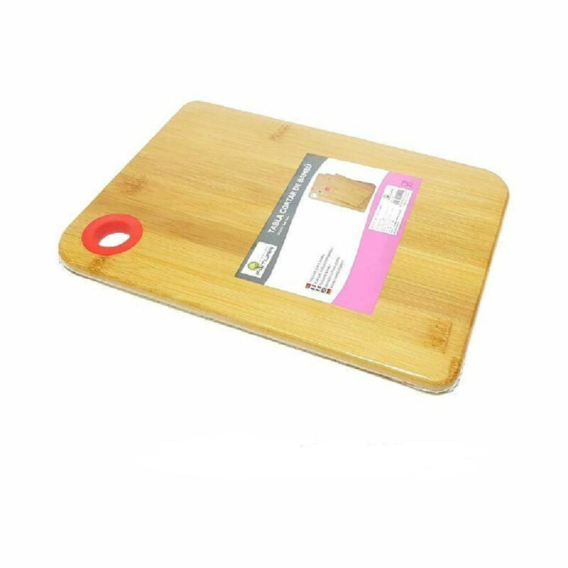 foto del prodotto trade shop traesio tagliere in legno naturale tagliare verdure salumi carne bamb 25 x 18 cm 