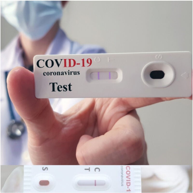 foto del prodotto trade shop traesio tampone rapido antigenico in casa per covid 19 test su rino faringeo generico 