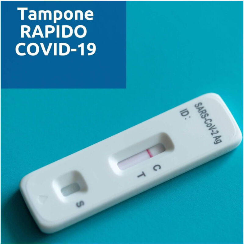 foto del prodotto trade shop traesio tampone rapido antigenico per sars cov 2 covid 19 test su rino faringeo generico 