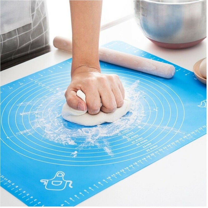 foto del prodotto trade shop traesio tappetino in silicone da forno per impasto pizza e dolci cottura antiaderente 