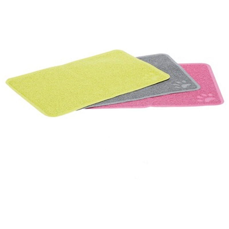 foto del prodotto trade shop traesio - tappeto tappetino per cibo coperta animali per alimenti 60x40cm colori assortiti -