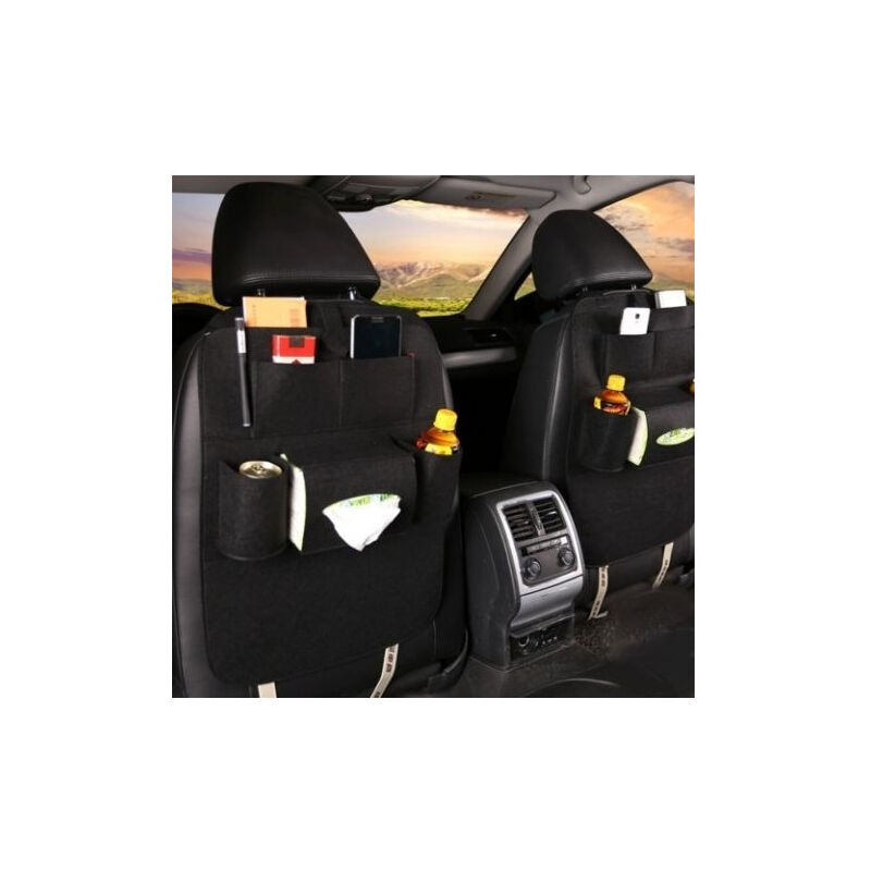 foto del prodotto trade shop traesio tasca portaoggetti organizer porta oggetti sedile per auto suv camper da viaggio 