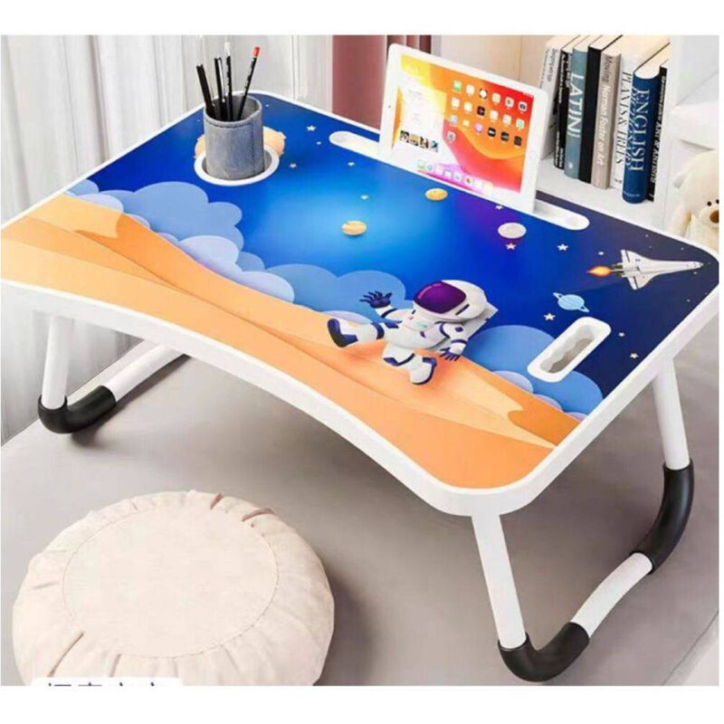 foto del prodotto trade shop traesio tavolino pieghevole astronauta supporto pc portatile laptop salvaspazio casa 