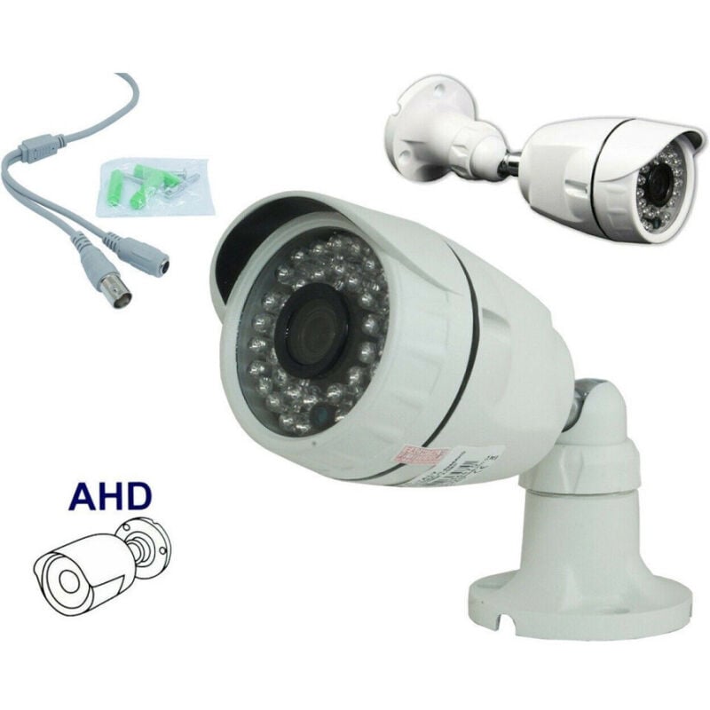 foto del prodotto trade shop traesio telecamera camera ahd 1080p videosorveglianza infrarossi 36 led 2.0mpx 3,6mm 6356ahd 