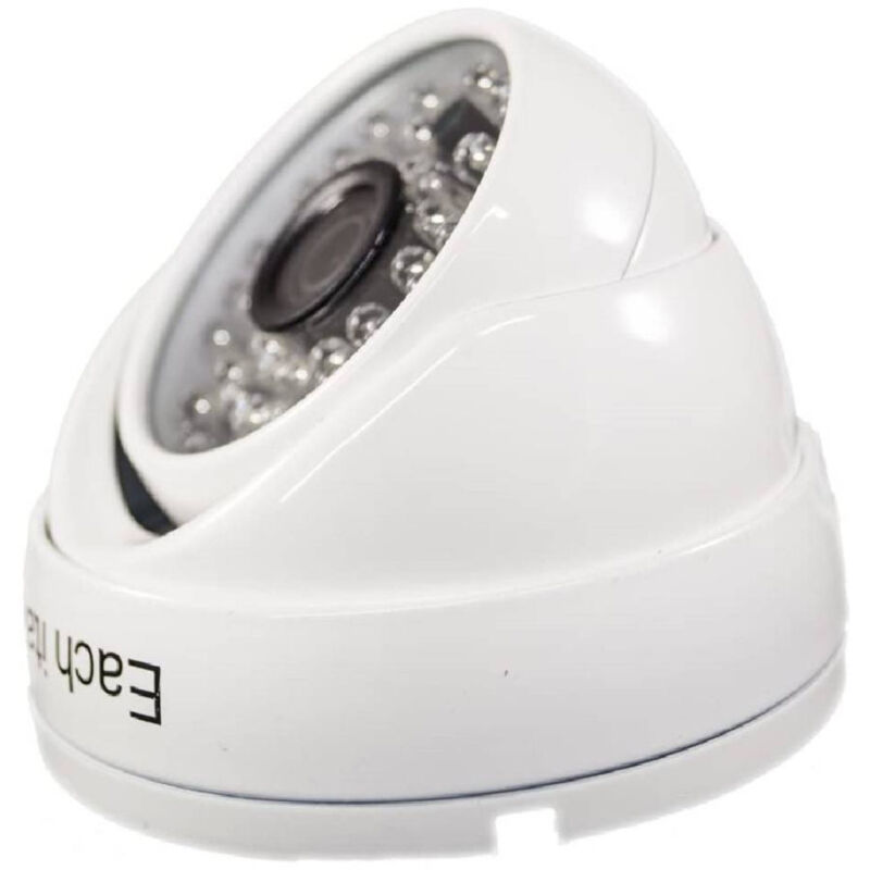 foto del prodotto trade shop traesio telecamera dome videosorveglianza ahd 48 led ir 3 mp 3.6 mm soffitto case negozi 