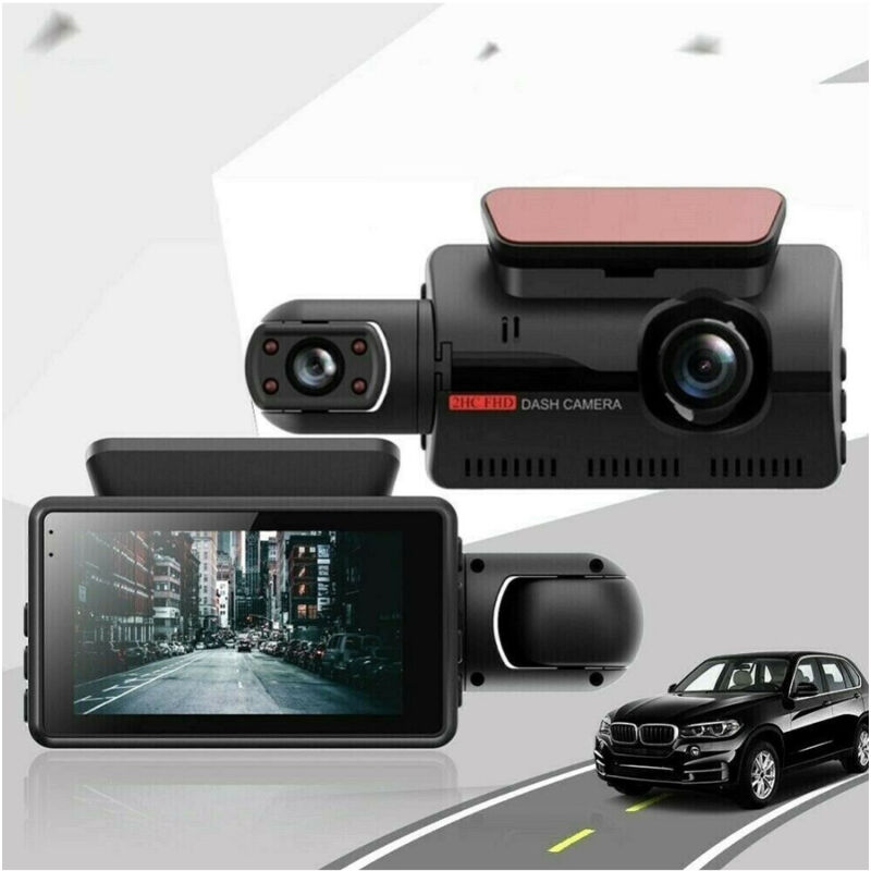 foto del prodotto trade shop traesio telecamera videoregistratore dvr auto full hd 1080p display 3 170 g sensor q ca68 