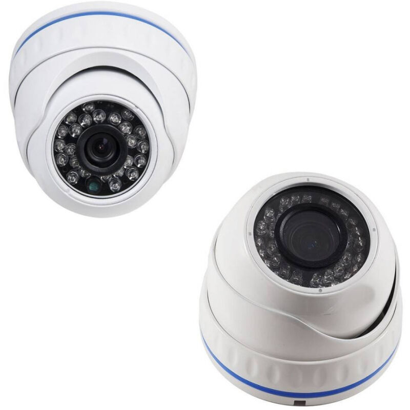 foto del prodotto trade shop traesio telecamera videosorveglianza dome ahd 24 led infrarossi 2.0mp 3.6mm lv 347 