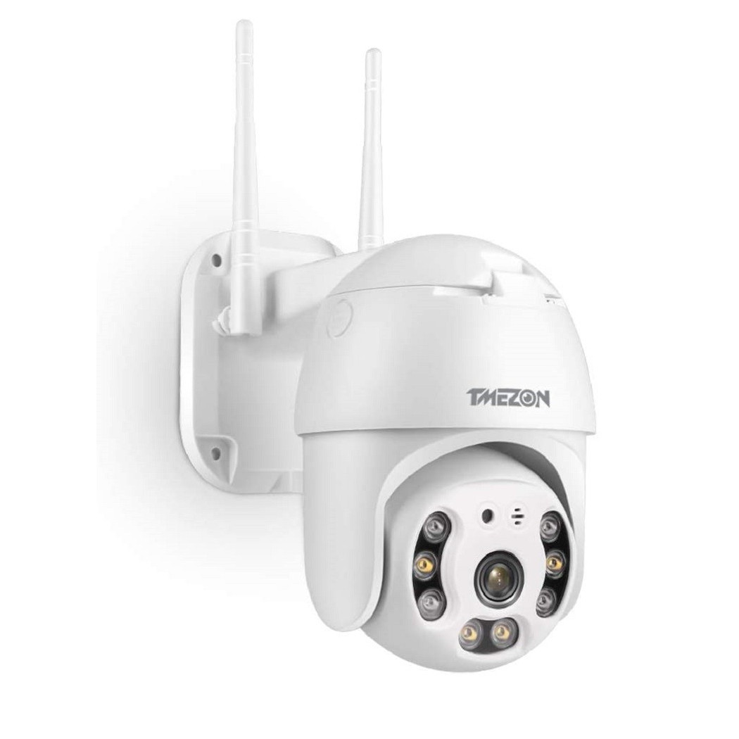 foto del prodotto trade shop traesio telecamera wifi dome ptz ip camera sorveglianza 1080p 2mp audio bidirezionale 